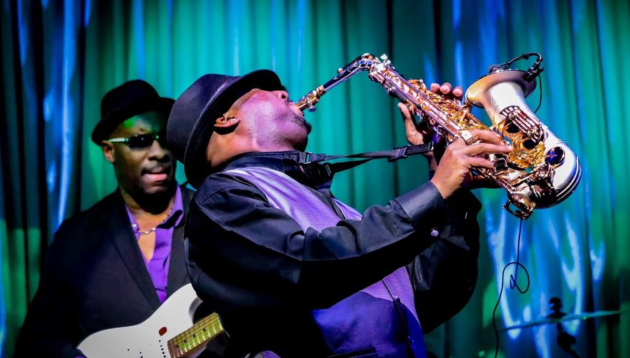 Live musicians performing at an event